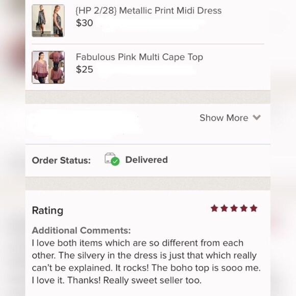 Multi Pink and Mauve Cape Top with Bow - Picture 4 of 4
